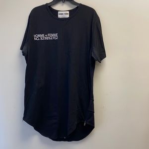 Homme + Femme | Tunic Tee Shirt Top XL